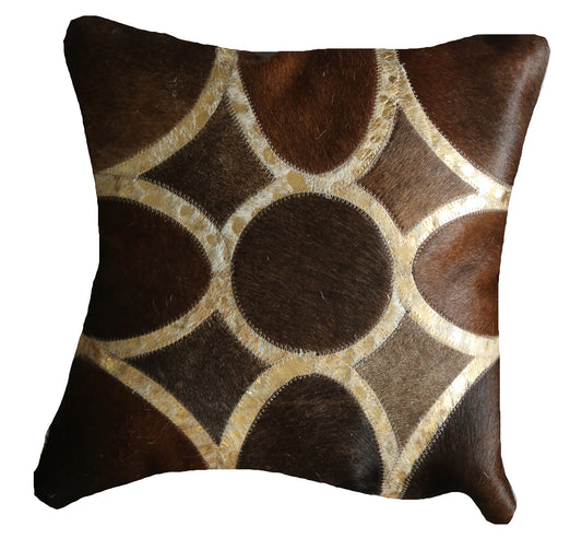 301088 Coussin Peau de Vache Cowhide Pillow Collection Quebecuir Premium