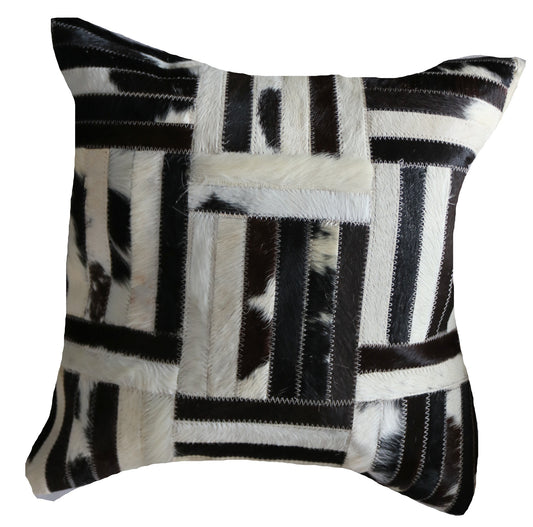 301089 Coussin Peau de Vache Cowhide Pillow Collection Quebecuir Premium