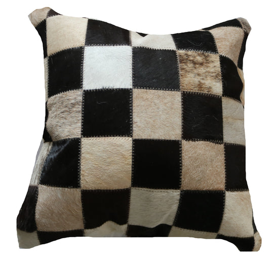 301109 Coussin Peau de Vache Cowhide Pillow Collection Quebecuir Premium