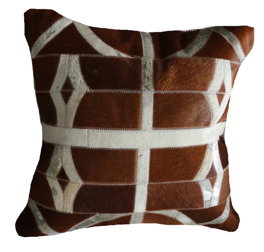 301120 Coussin Peau de Vache Cowhide Pillow Collection Quebecuir Premium