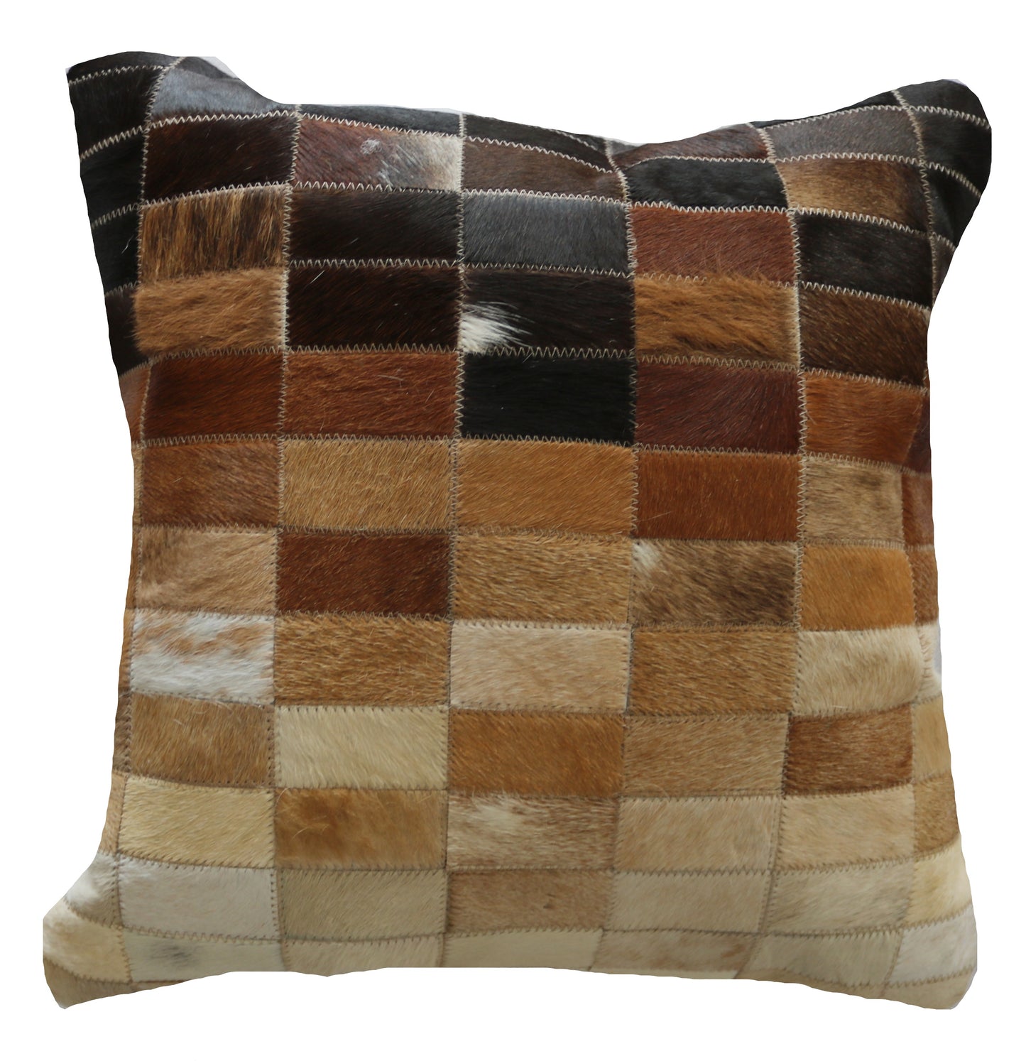 301127 Coussin Peau de Vache Cowhide Pillow Collection Quebecuir Premium