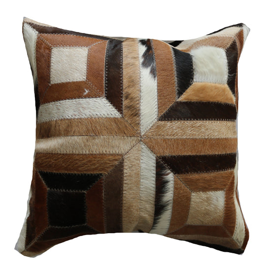 301128 Coussin Peau de Vache Cowhide Pillow Collection Quebecuir Premium