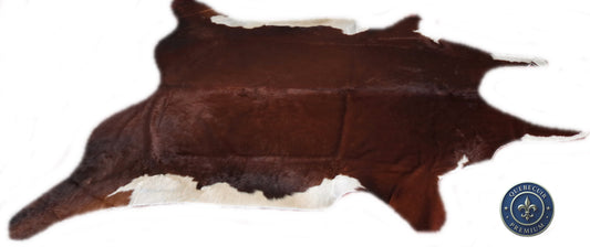 98574 - Cowhide Rug Tapis Peau de Vache  SUPER  BIG SIZE XXXL    - Collection Quebecuir Premium