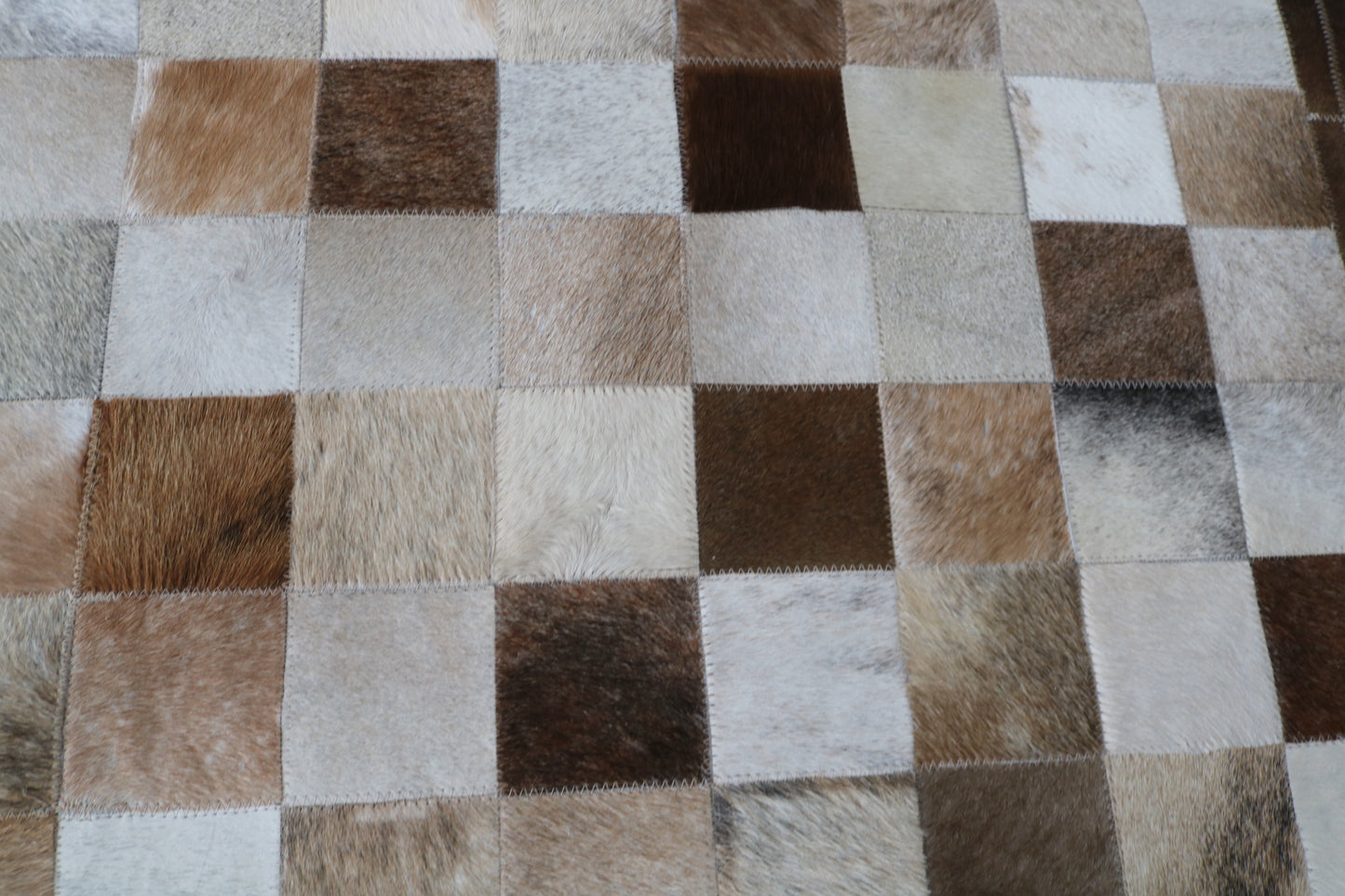 301134 Cowhide rug Patchwork Collection Quebecuir Premium