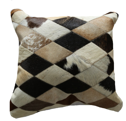 301147 Coussin Peau de Vache Cowhide Pillow Collection Quebecuir Premium