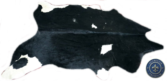 98590- Cowhide Rug Tapis Peau de Vache   - Collection Quebecuir Premium