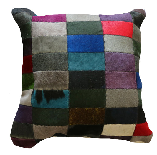 301150 Coussin Peau de Vache Cowhide Pillow Collection Quebecuir Premium