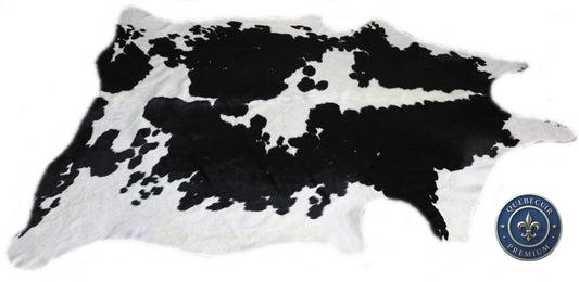98591- Cowhide Rug Tapis Peau de Vache  BIG SIZE XXL  - Collection Quebecuir Premium