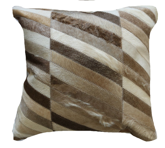 301152 Coussin Peau de Vache Cowhide Pillow Collection Quebecuir Premium