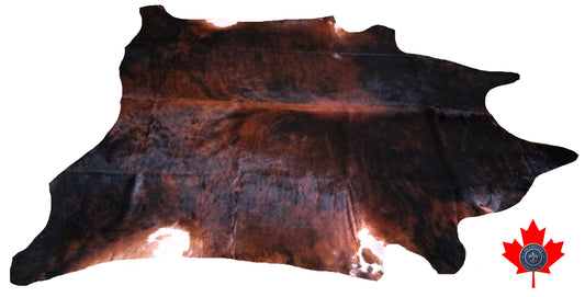98601 - Cowhide Rug Tapis Peau de Vache  SUPER  BIG SIZE XXXL    - Collection Quebecuir Premium