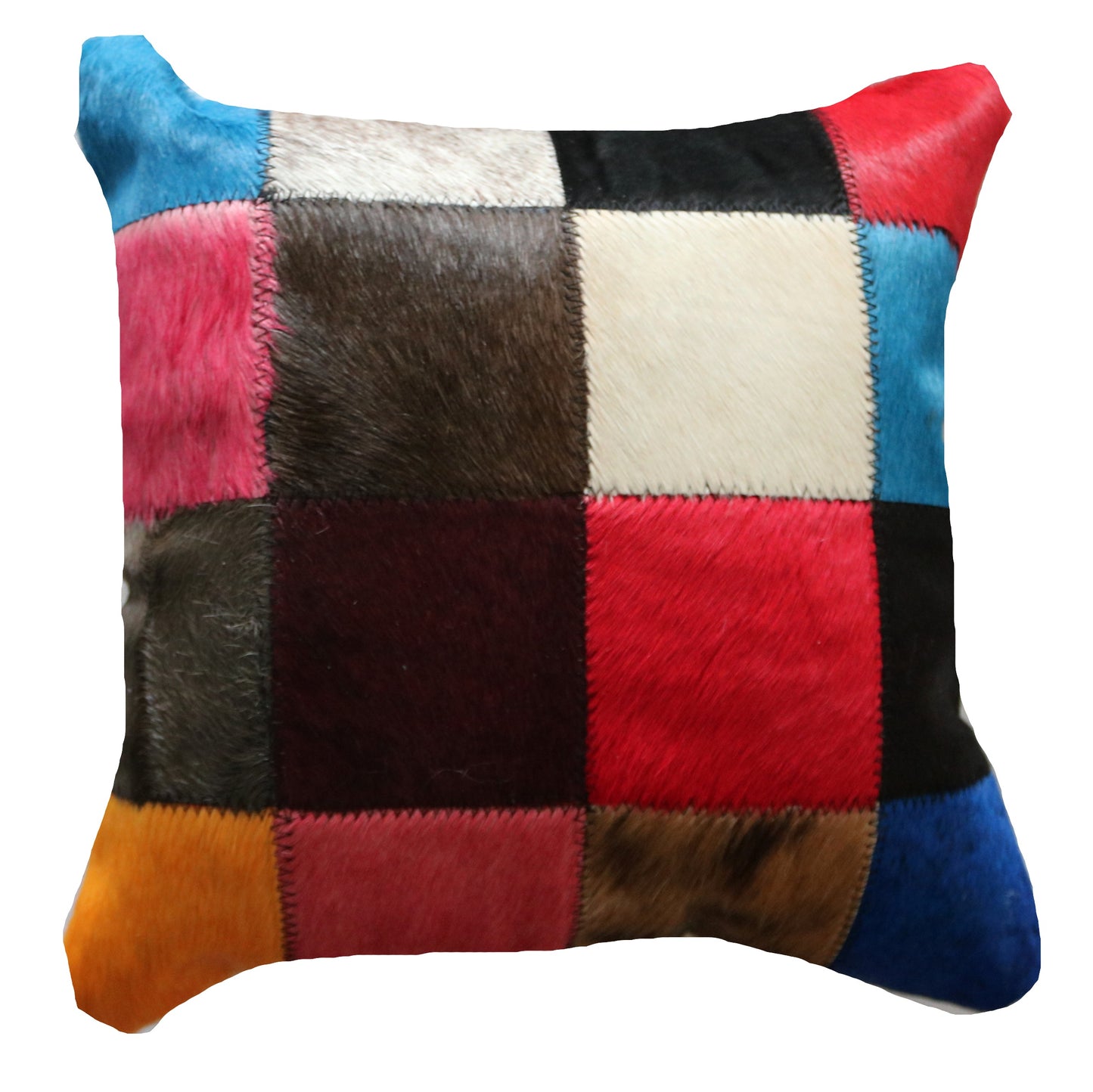 301173 Coussin Peau de Vache Cowhide Pillow Collection Quebecuir Premium