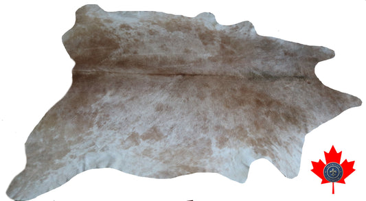 98602 - Cowhide Rug Tapis Peau de Vache    BIG SIZE XXL    - Collection Quebecuir Premium