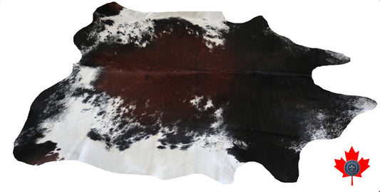 98611 - Cowhide Rug Tapis Peau de Vache    BIG SIZE XXL    - Collection Quebecuir Premium