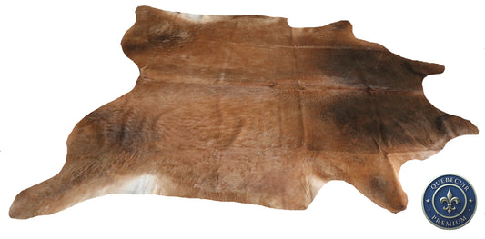 98616 - Cowhide Rug Tapis Peau de Vache    SUPER  BIG SIZE XXXL    - Collection Quebecuir Premium