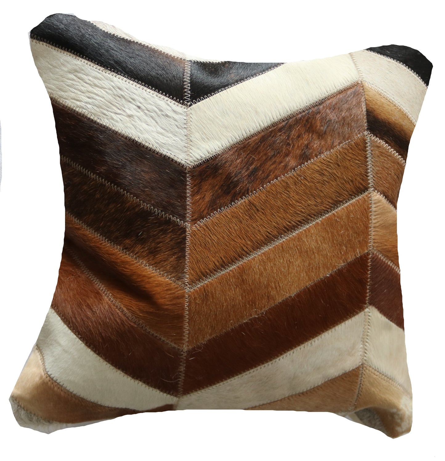 301192 Coussin Peau de Vache Cowhide Pillow Collection Quebecuir Premium