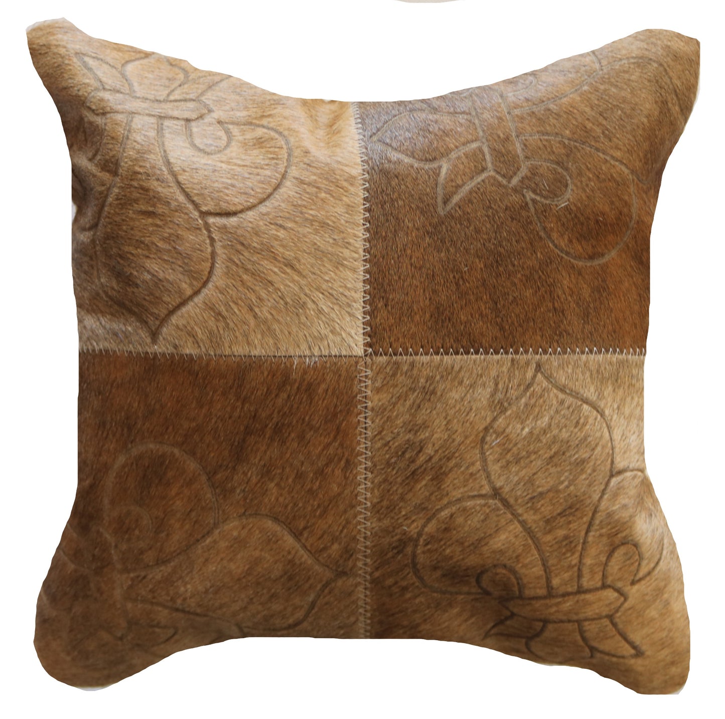 301228 Coussin Peau de Vache Cowhide Pillow Collection Quebecuir Premium