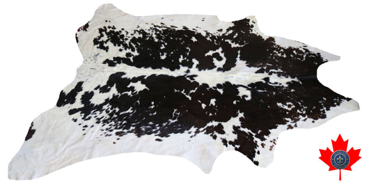 98650- Cowhide Rug Tapis Peau de Vache    BIG SIZE XXL     - Collection Quebecuir Premium
