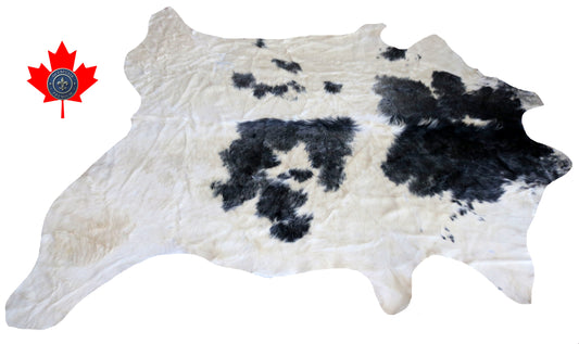 98652- Cowhide Rug Tapis Peau de Vache    BIG SIZE XXL     - Collection Quebecuir Premium