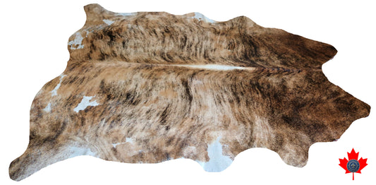98657 - Cowhide Rug Tapis Peau de Vache    SUPER  BIG SIZE XXXL    - Collection Quebecuir Premium