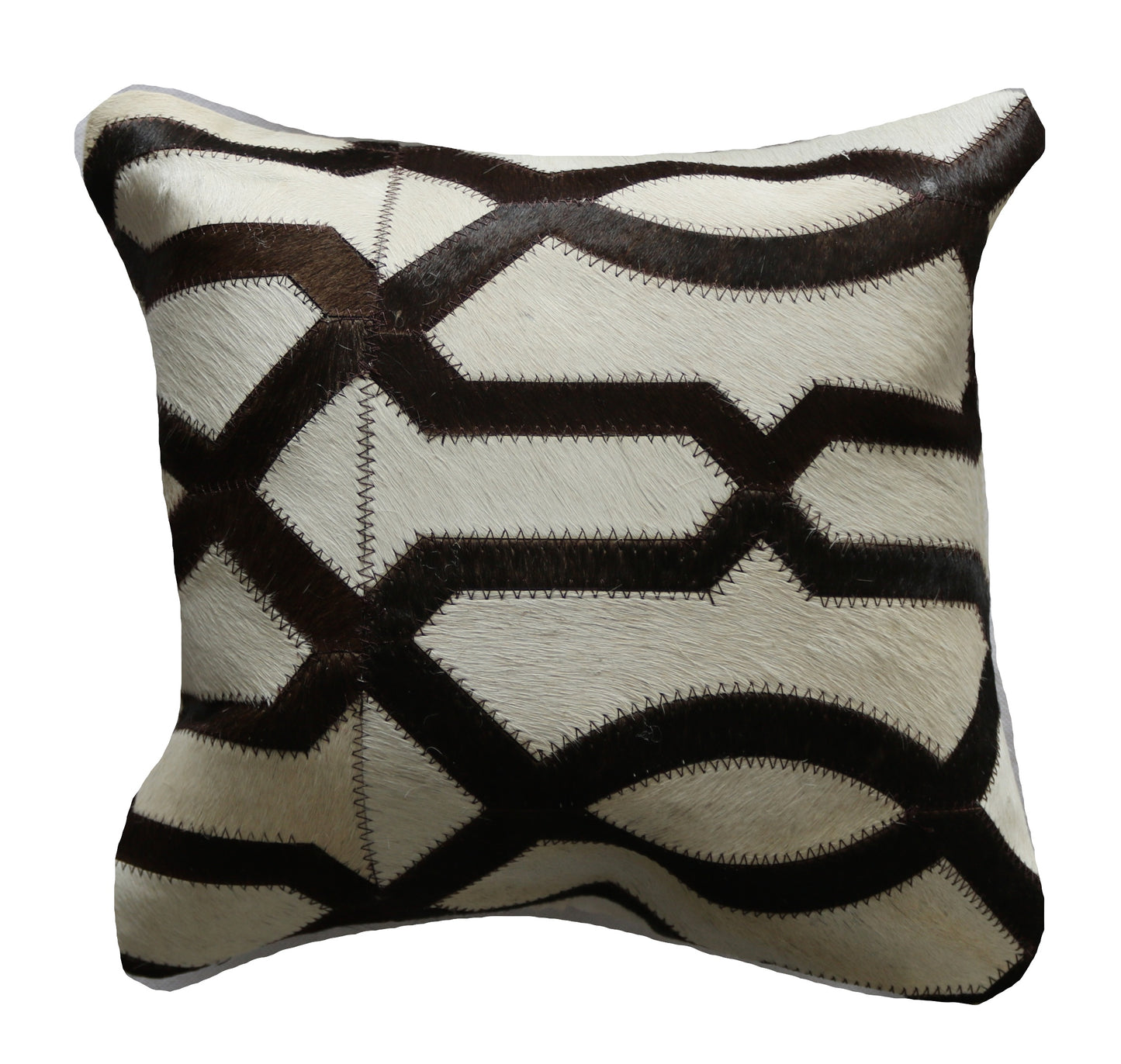 301240 Coussin Peau de Vache Cowhide Pillow Collection Quebecuir Premium