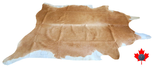 98668 - Cowhide Rug Tapis Peau de Vache    SUPER  BIG SIZE XXXL    - Collection Quebecuir Premium