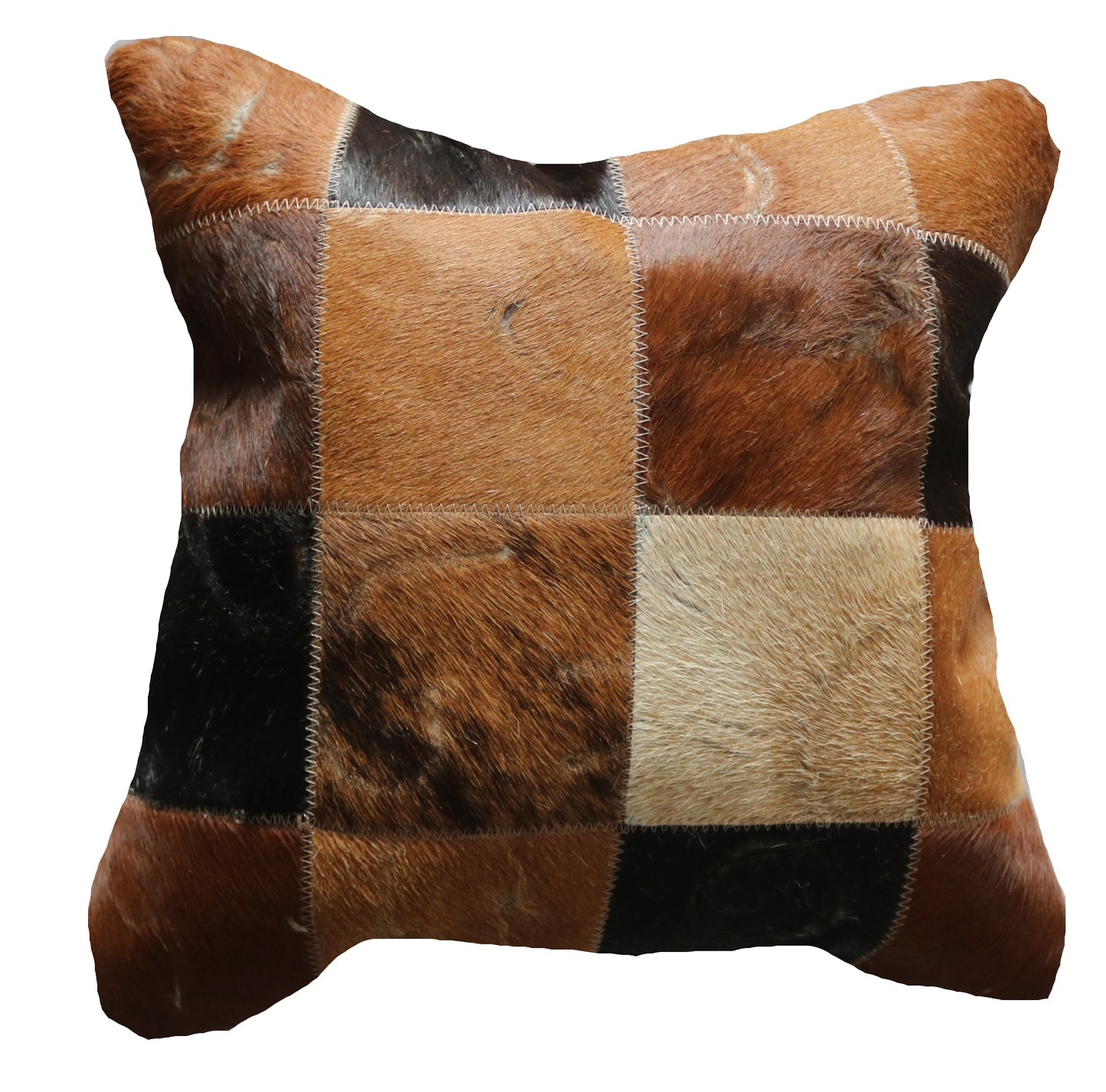 301244 Coussin Peau de Vache Cowhide Pillow Collection Quebecuir Premium