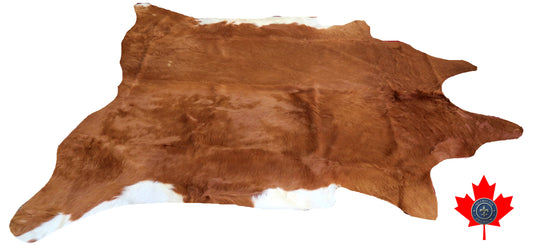 98670 - Cowhide Rug Tapis Peau de Vache    SUPER  BIG SIZE XXXL    - Collection Quebecuir Premium