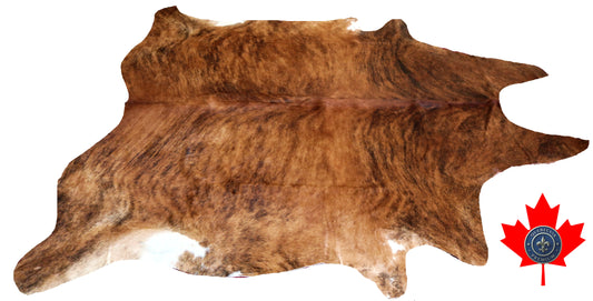 98672 - Cowhide Rug Tapis Peau de Vache    SUPER  BIG SIZE XXXL    - Collection Quebecuir Premium