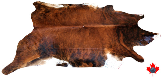 98673 - Cowhide Rug Tapis Peau de Vache    SUPER  BIG SIZE XXXL    - Collection Quebecuir Premium