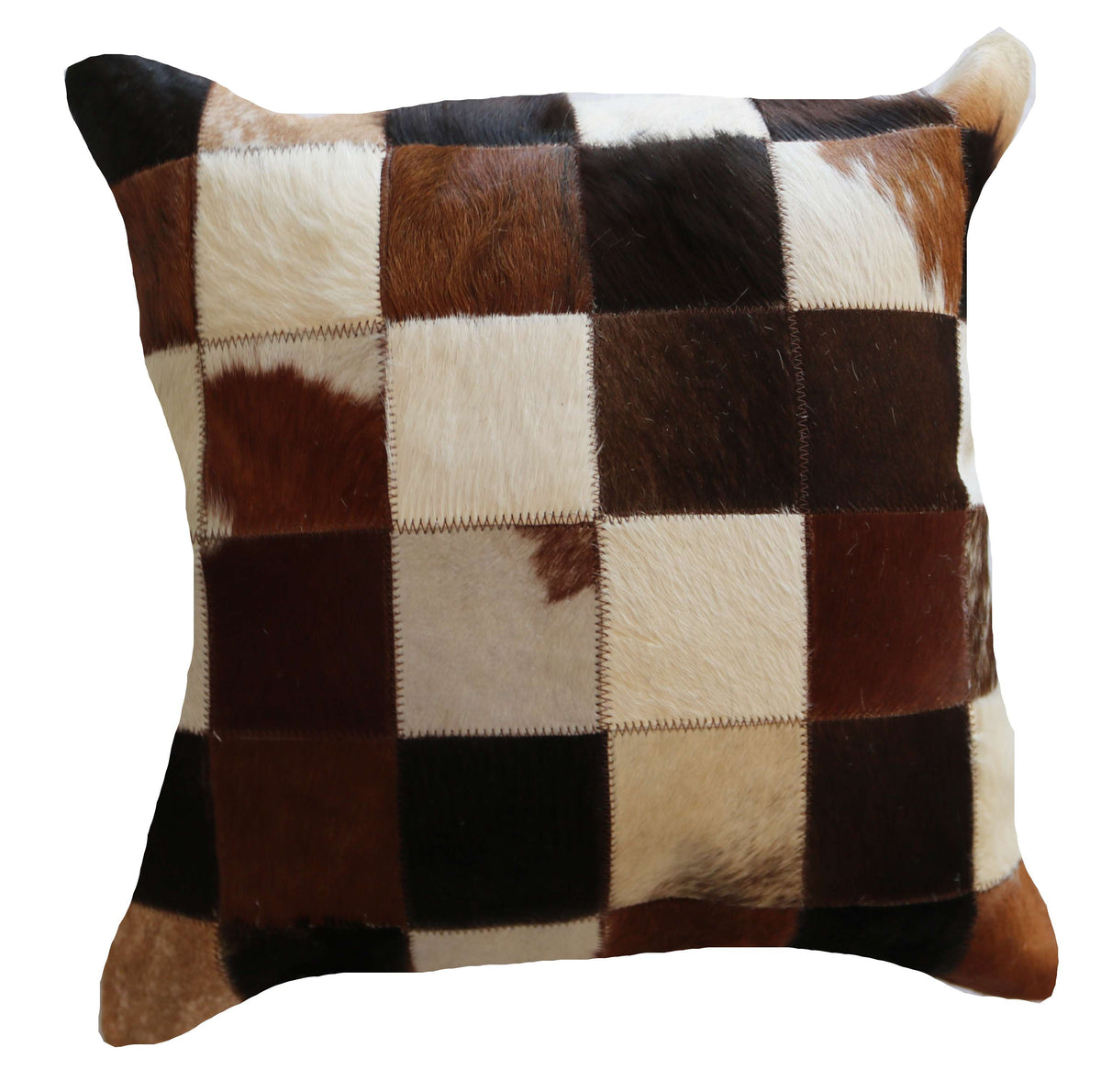 301478  Coussin Peau de Vache Cowhide Pillow BIG SIZE   Collection Quebecuir Premium