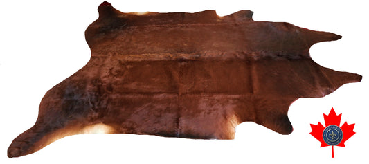 98674 - Cowhide Rug Tapis Peau de Vache    SUPER  BIG SIZE XXXL    - Collection Quebecuir Premium