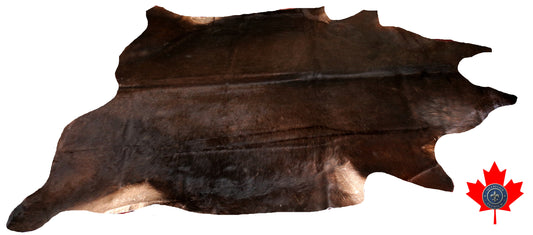 98675 - Cowhide Rug Tapis Peau de Vache    SUPER  BIG SIZE XXXL    - Collection Quebecuir Premium