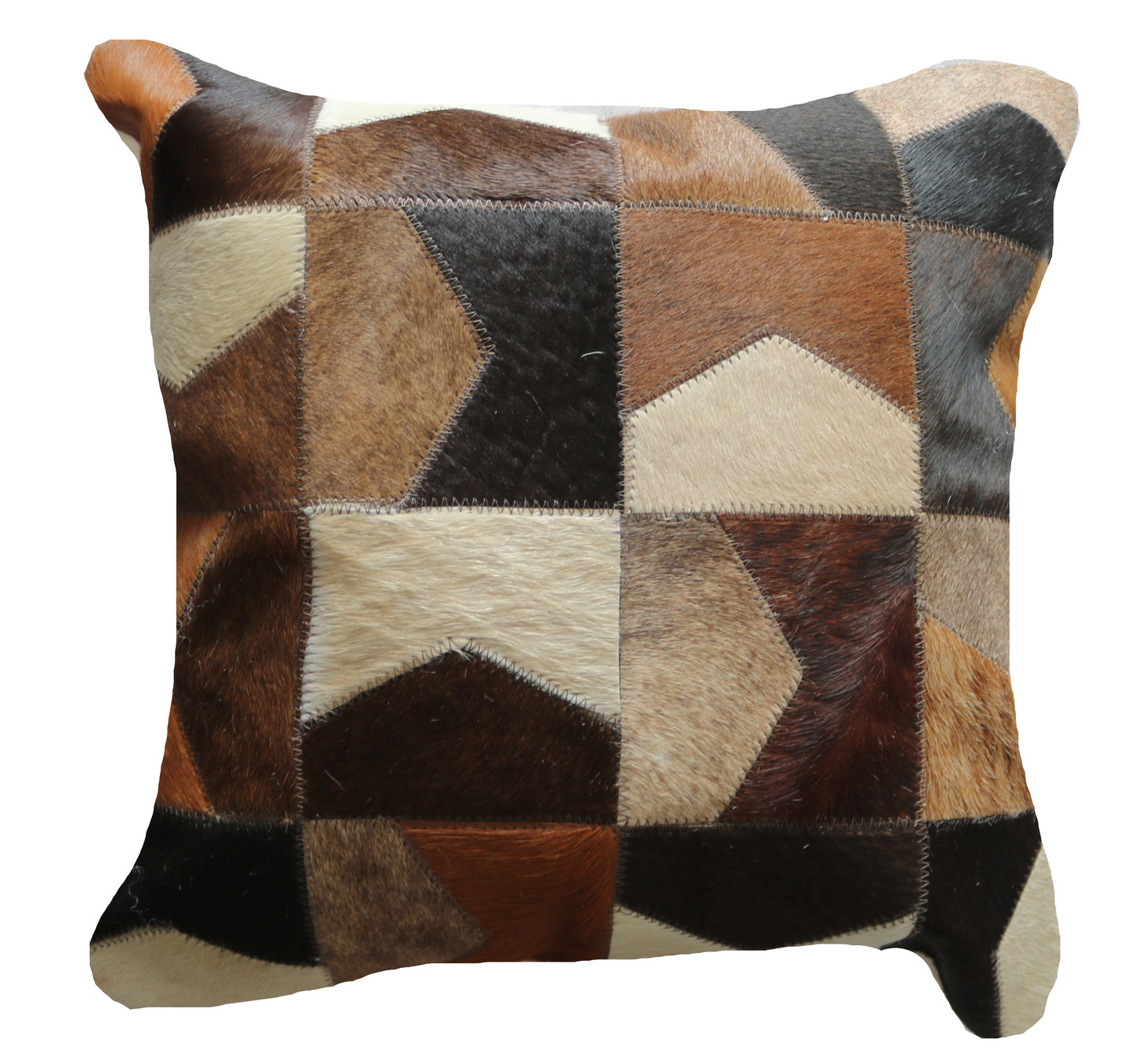 301258 Coussin Peau de Vache Cowhide Pillow Collection Quebecuir Premium