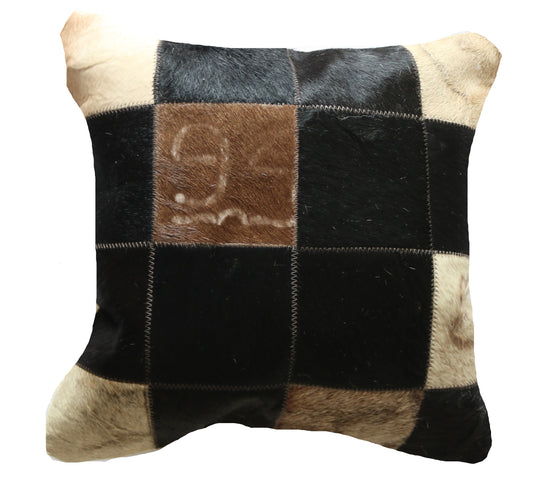 301262 Coussin Peau de Vache Cowhide Pillow Collection Quebecuir Premium