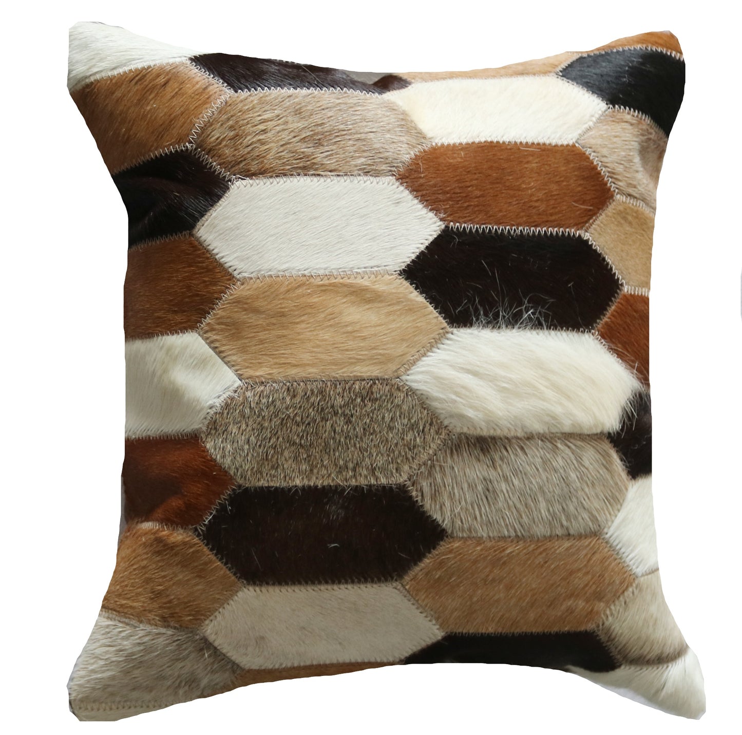 301268 Coussin Peau de Vache Cowhide Pillow Collection Quebecuir Premium