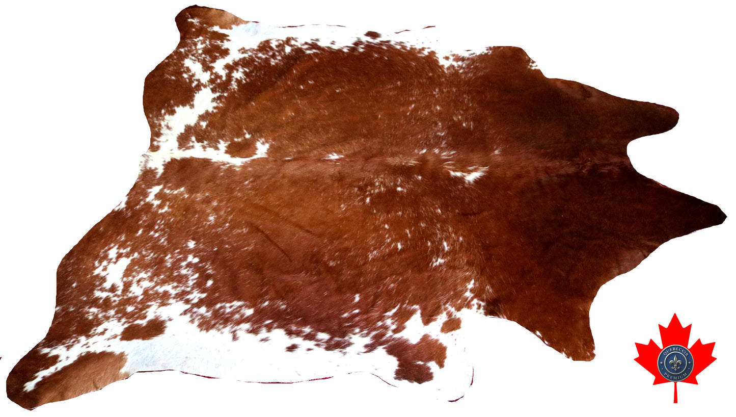 99048 - Cowhide Rug Tapis Peau de Vache -BIG SIZE XL Collection Quebecuir Premium