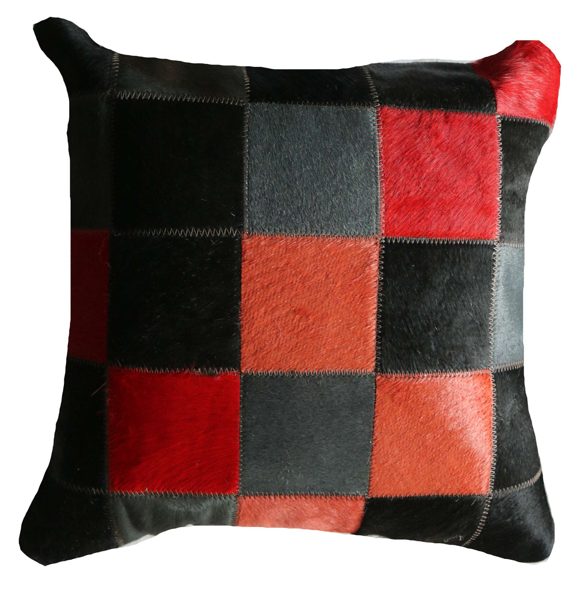 301348 Coussin Peau de Vache Cowhide Pillow   Collection Quebecuir Premium