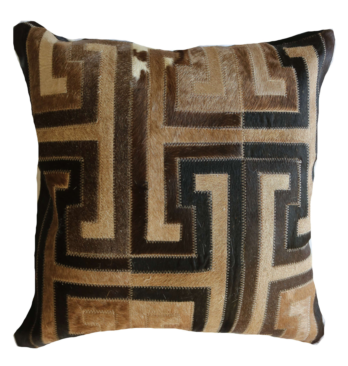301491 Coussin Peau de Vache Cowhide Pillow BIG SIZE   Collection Quebecuir Premium