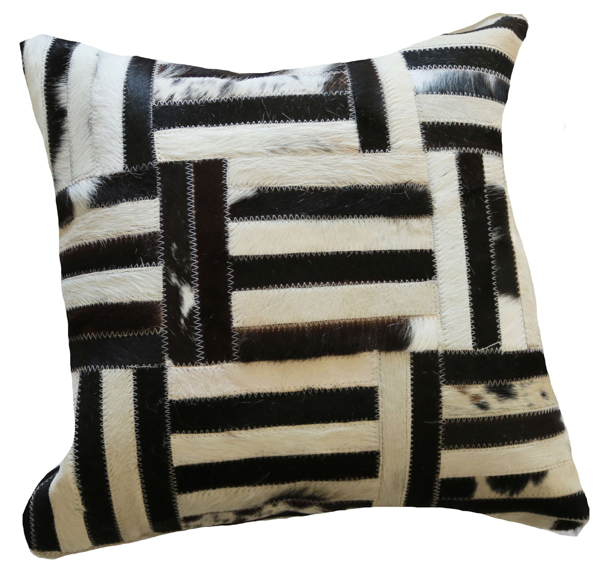301493 Coussin Peau de Vache Cowhide Pillow BIG SIZE   Collection Quebecuir Premium