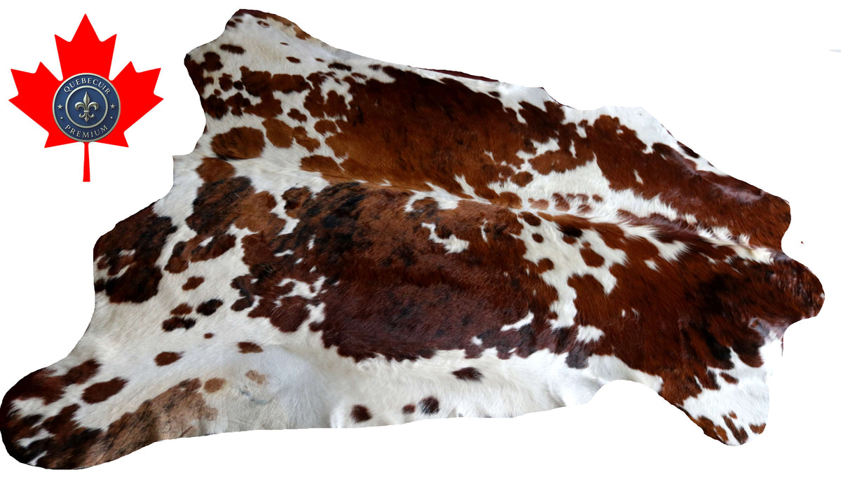 200695-   SIZE XXL TRICOLOR   Cowhide Rug - Quebecuir Premium Collection
