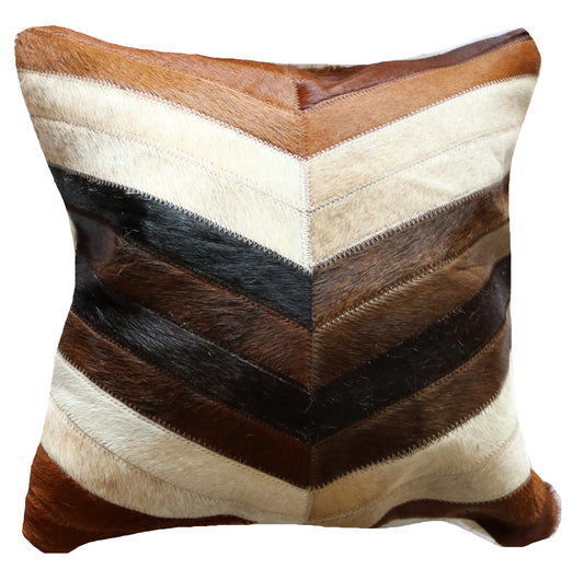 301288 Coussin Peau de Vache Cowhide Pillow Collection Quebecuir Premium