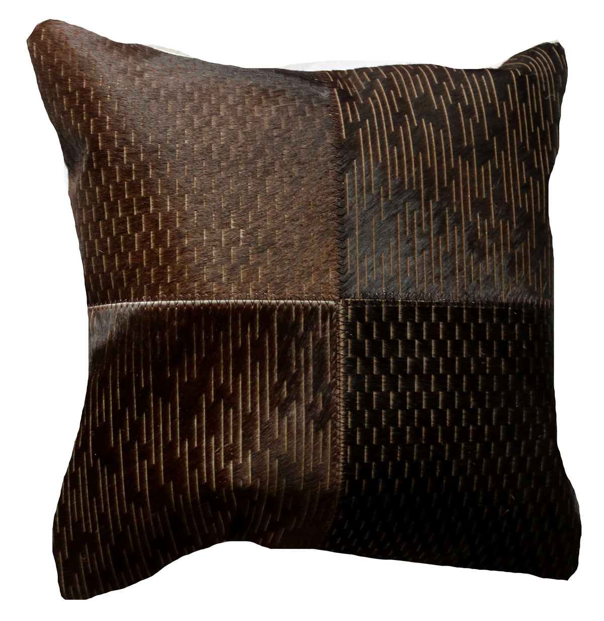 301363 Coussin Peau de Vache Cowhide Pillow   Collection Quebecuir Premium