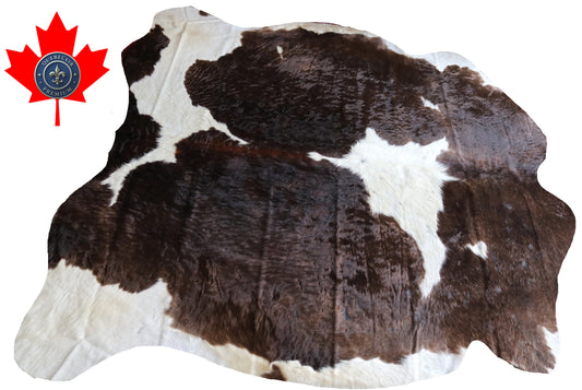 100163- SUPER BIG  SIZE XXXL Tricolor Cowhide Rug - Quebecuir Premium Collection