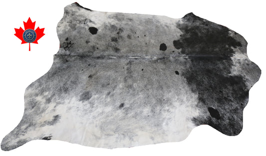 98744 - Cowhide Rug Tapis Peau de Vache  XXL Collection Quebecuir Premium