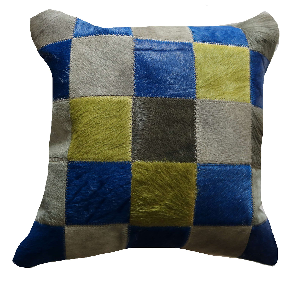 301368 Coussin Peau de Vache Cowhide Pillow   Collection Quebecuir Premium