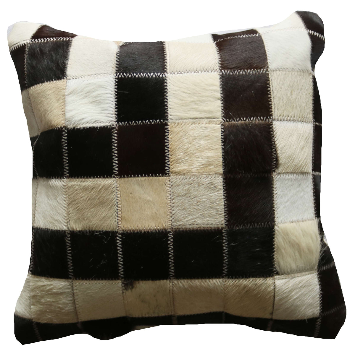 301370 Coussin Peau de Vache Cowhide Pillow   Collection Quebecuir Premium