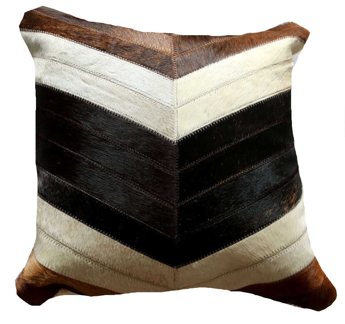 301372 Coussin Peau de Vache Cowhide Pillow   Collection Quebecuir Premium