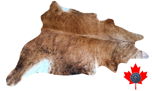 98748 - Cowhide Rug Tapis Peau de Vache     Collection Quebecuir Premium