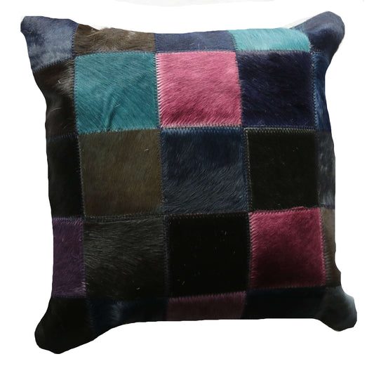 301379 Coussin Peau de Vache Cowhide Pillow   Collection Quebecuir Premium