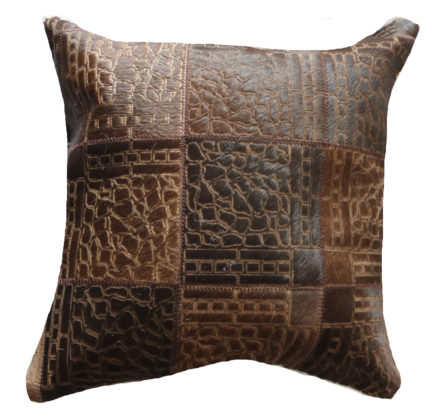 301297 Coussin Peau de Vache Cowhide Pillow Collection Quebecuir Premium